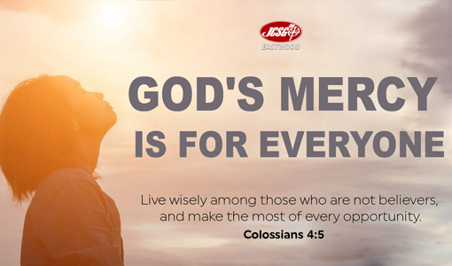 God's mercy is for everyone